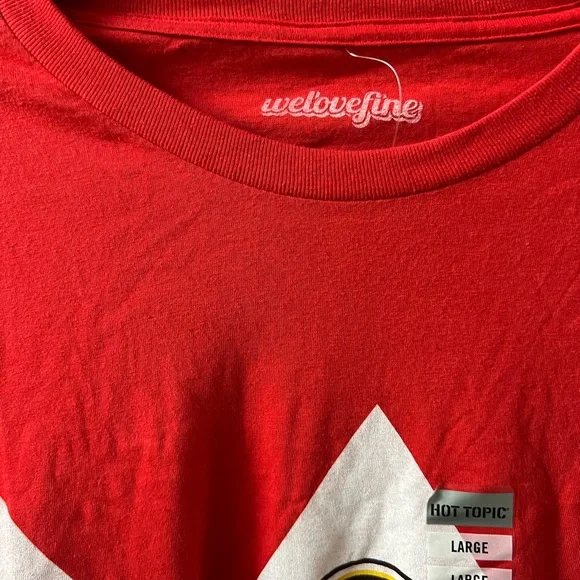 Power Ranger, Red Ranger tee, size large - Picture 2 of 4
